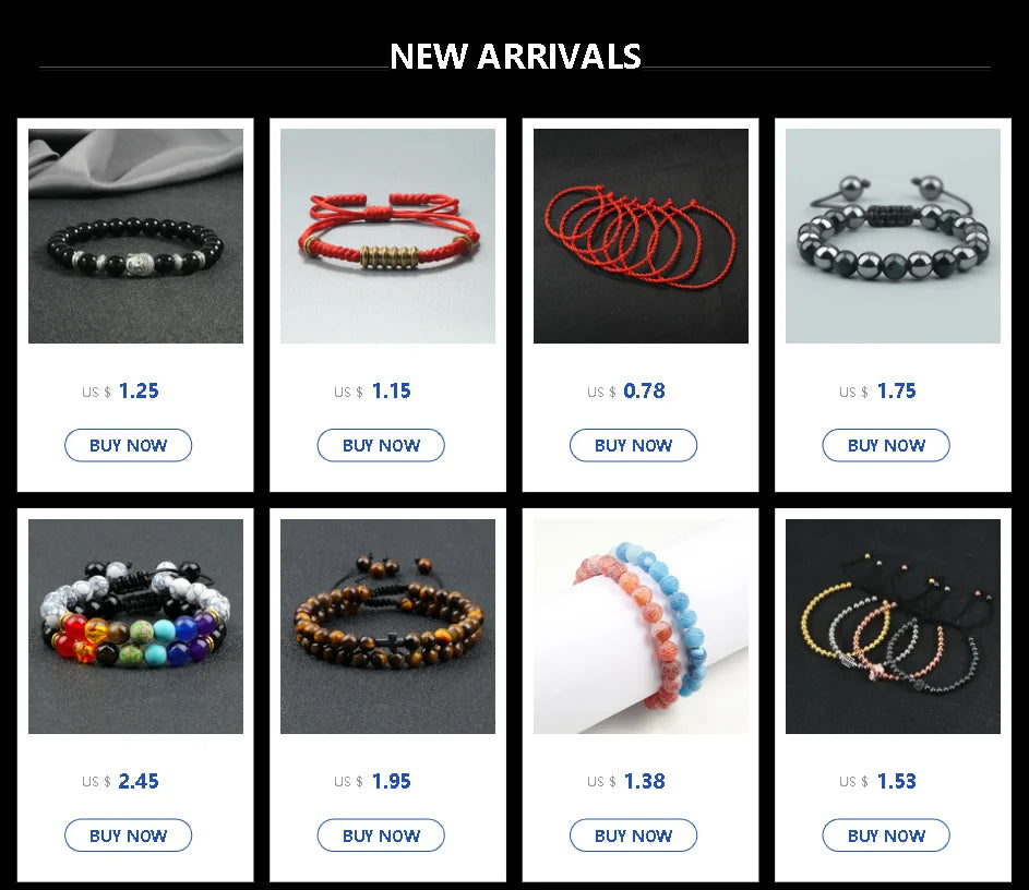 Pulseira pedra vulcanica