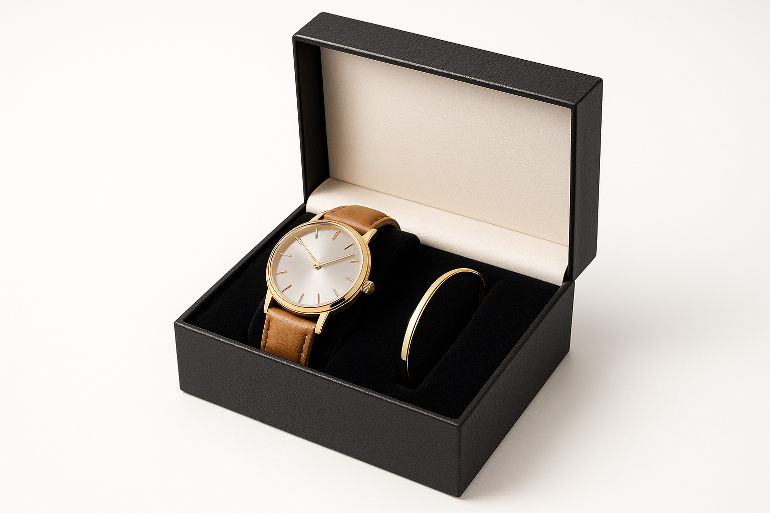 cria um kit de relogio e pulseira