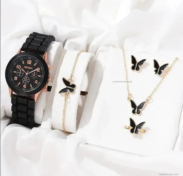 Kit de reloj, pulsera y collar - Alta Essencia