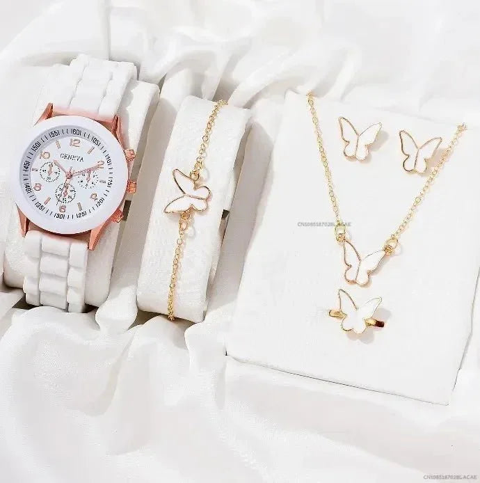 Kit de reloj, pulsera y collar - Alta Essencia