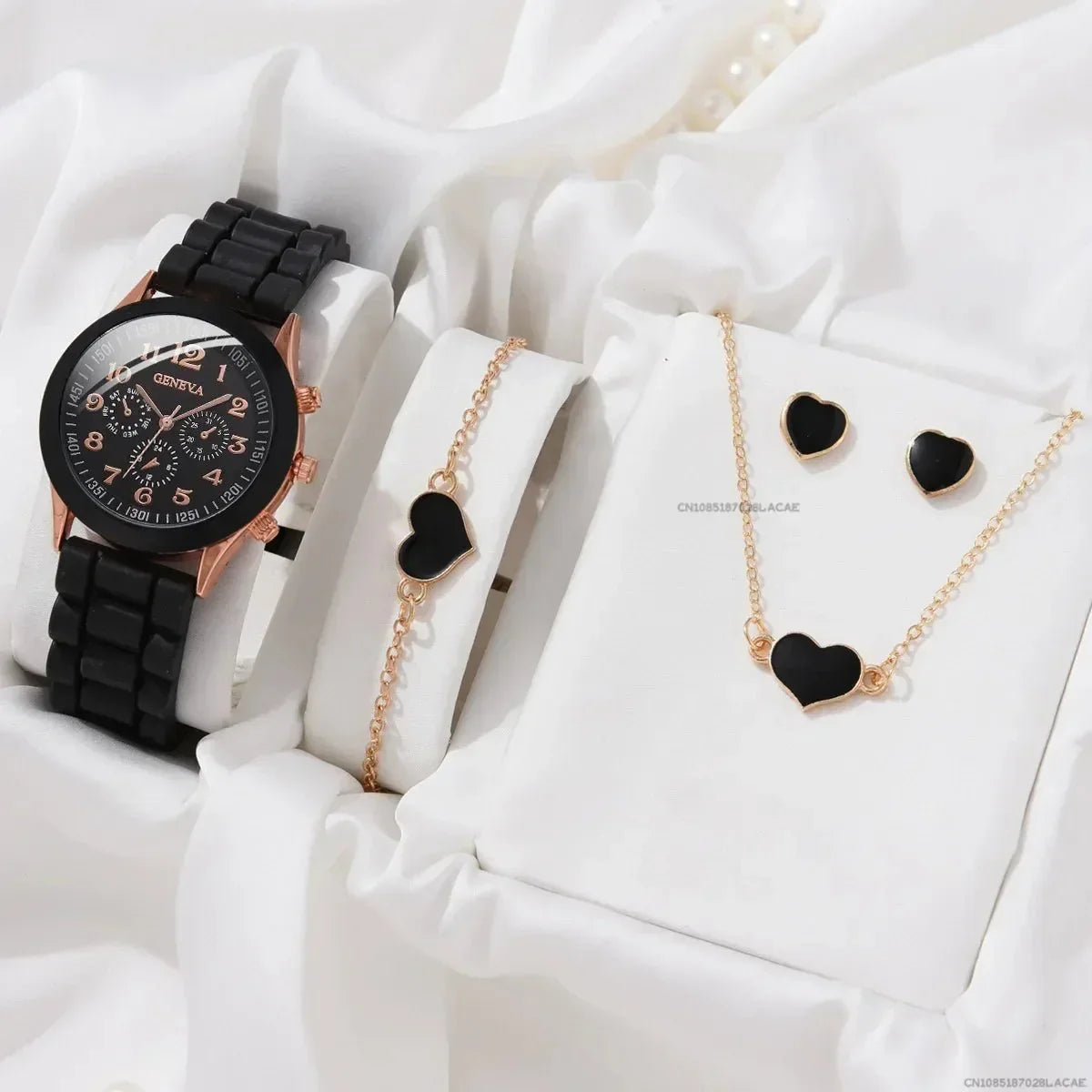 Kit de reloj, pulsera y collar - Alta Essencia