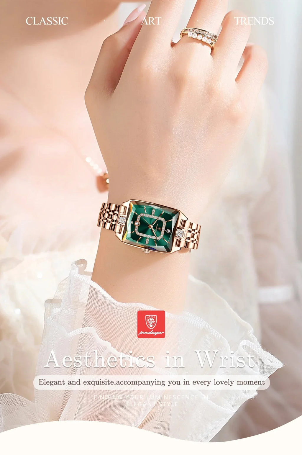 Reloj de Lujo para Mujer POEDAGAR - Alta Essencia
